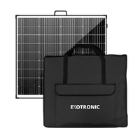 Exotronic 24V 200W Portable Folding Solar Panel - No Controller