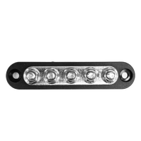 Exotronic 150A Black 5x M6 Stud Busbar with Cover 	