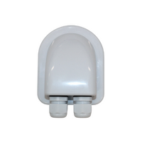 Exotronic 2 Gland White Cable Entry Cover (Lightweight ABS)