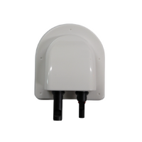 Exotronic White Solar Connector Cable Entry Cover