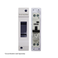 Exotronic 1 Module Din Rail Surface Mount Enclosure