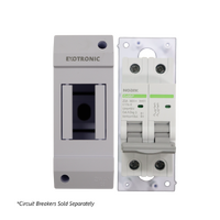 Exotronic 2 Module Din Rail Surface Mount Enclosure