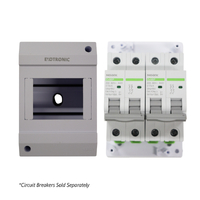 Exotronic 4 Module Din Rail Surface Mount Enclosure