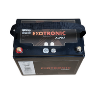 Exotronic 12V 100Ah Alpha Bluetooth Lithium Battery