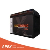 Exotronic Apex Series 12V 330Ah Compact Smart Bluetooth Lithium Battery