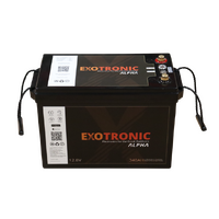 Exotronic 12V 340Ah Alpha Bluetooth Lithium Battery