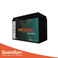 Exotronic 12V 200Ah Guardian Smart Bluetooth Sodium Ion Battery