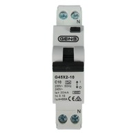 GEN3 Double Pole Single Module RCBO 10Amp Safety Switch/Circuit Breaker Combo