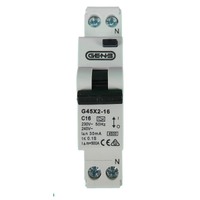 GEN3 Double Pole Single Module RCBO 16Amp Safety Switch/Circuit Breaker Combo