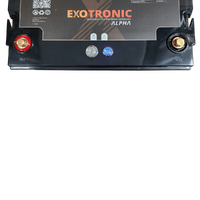 Exotronic 12V 170Ah Alpha Bluetooth Lithium Battery