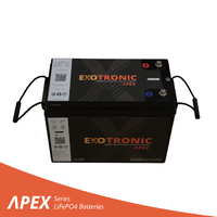 Exotronic 12V 350Ah Apex Smart Bluetooth Lithium Battery