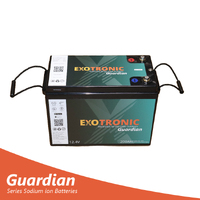 Exotronic 12V 200Ah Guardian Smart Bluetooth Sodium Ion Battery