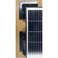 Exotronic Black Solar Panel ABS Plastic Corner plus Mid Brackets