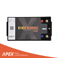 Exotronic Apex Series 12V 330Ah Compact Smart Bluetooth Lithium Battery