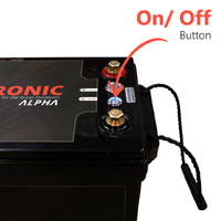 Exotronic 12V 340Ah Alpha Bluetooth Lithium Battery