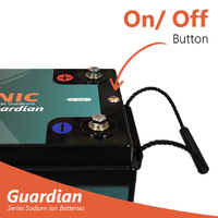 Exotronic 12V 200Ah Guardian Smart Bluetooth Sodium Ion Battery