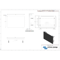 Victron GX Touch 70 Flush - 7" Display