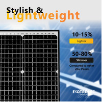 Exotronic 20W Fixed Solar Panel