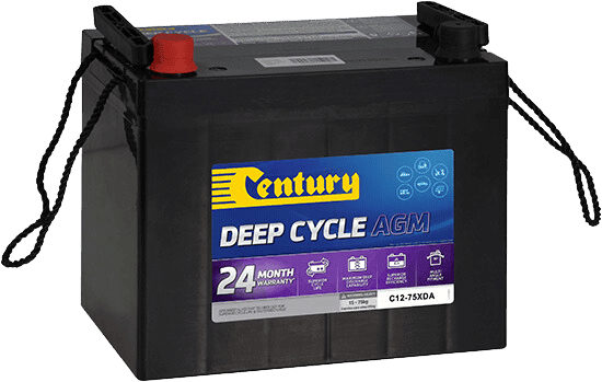 Example 12V AGM Deep Cycle Battery by Century