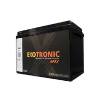 Exotronic 12V 300Ah Apex Smart Bluetooth Lithium Battery