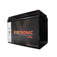 Exotronic 12V 350Ah Apex Smart Bluetooth Lithium Battery