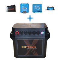 Exotronic 170Ah Pre-wired Orion XS + SmartSolar + SmartShunt Battery Box