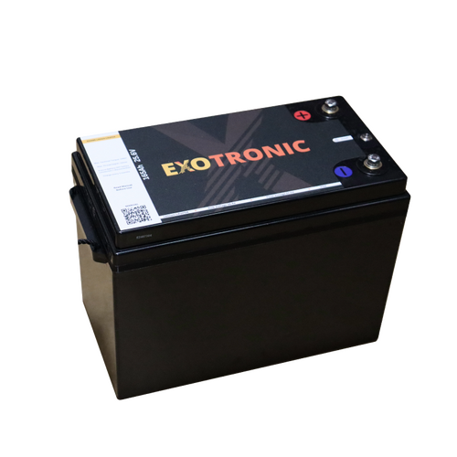 Exotronic Apex Series 24V 165Ah Compact Smart Bluetooth Lithium Battery