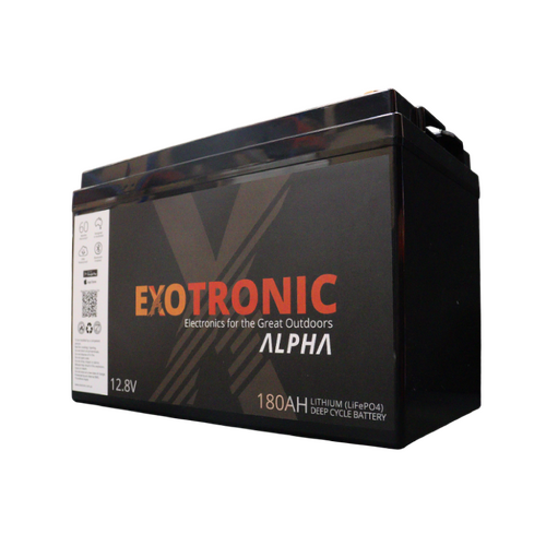 Exotronic 12V 180Ah Alpha Bluetooth Lithium Battery