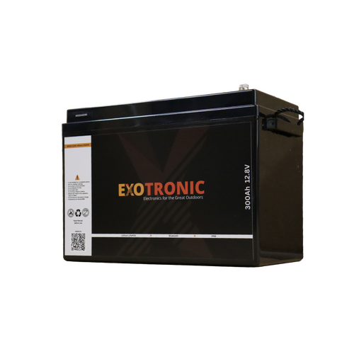 Exotronic 12V 300Ah JK Smart Bluetooth Lithium Battery