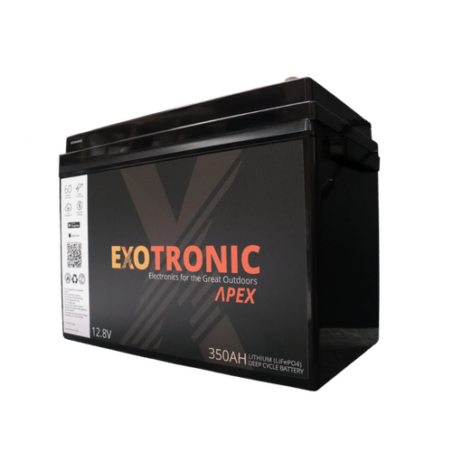 Exotronic 12V 350Ah Apex Smart Bluetooth Lithium Battery