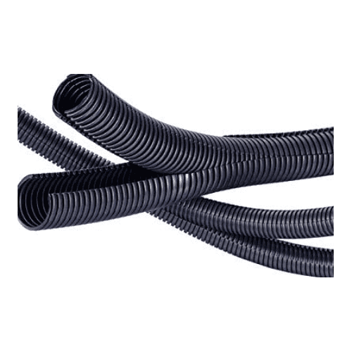 50m Roll of 29mm ID Split Tube Flexible Conduit Black